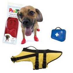 kit produits la plage avec mon chien mikan