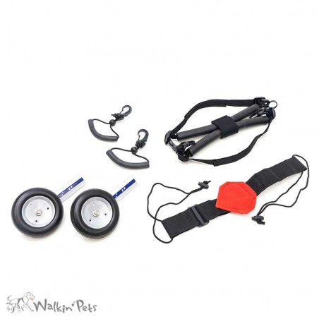 Kit de roues complet pour chariot Walkin Wheels mikan Kit de roues complet pour chariot Walkin Wheels mikan
