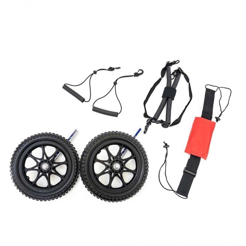 Kit de roues complet pour chariot Walkin Wheels mikan