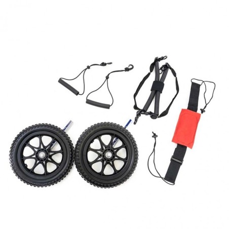 Kit de roues complet pour chariot Walkin Wheels mikan Kit de roues complet pour chariot Walkin Wheels mikan