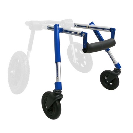 Roue avant chariot Walkin Wheels chien handicapé mikan