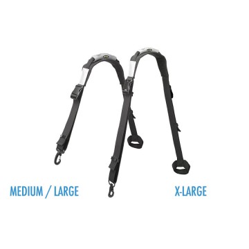 Laisse pour harnais help em up pour chien mikan