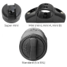 Articulation en plastique noire pour chariot roulant pour animaux Walkin'Wheels Articulation en plastique noire pour chariot roulant pour animaux Walkin'Wheels