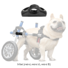 Articulation en plastique noire pour chariot roulant pour animaux Walkin'Wheels Articulation en plastique noire pour chariot roulant pour animaux Walkin'Wheels