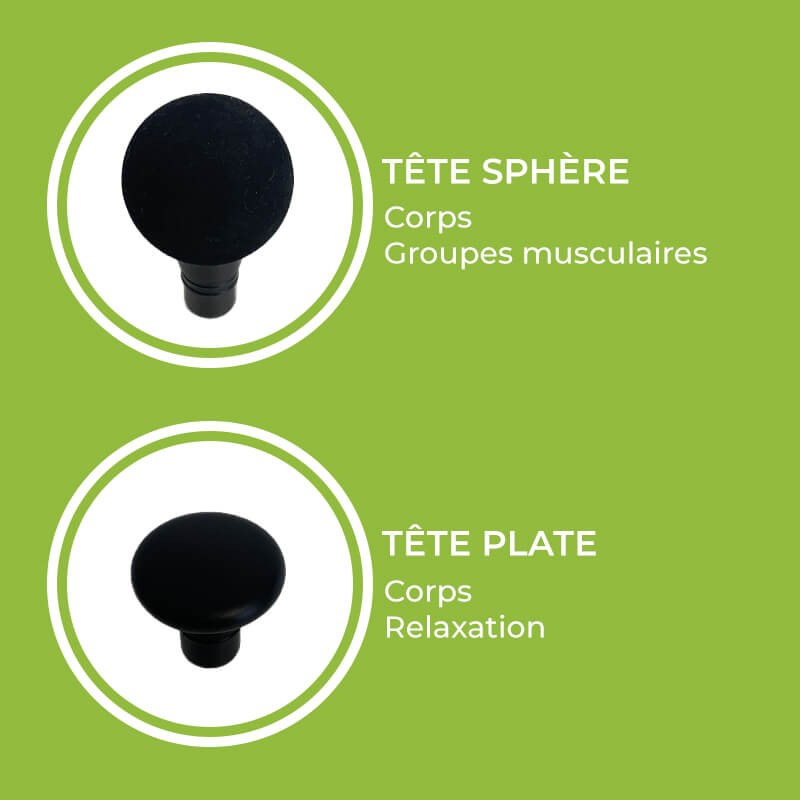 Mini pistolet de massage vétérinaire FASCIQ® - rééducation - décontraction musculaire - récupération.