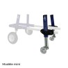 Roue avant chariot Walkin Wheels chien handicapé mikan