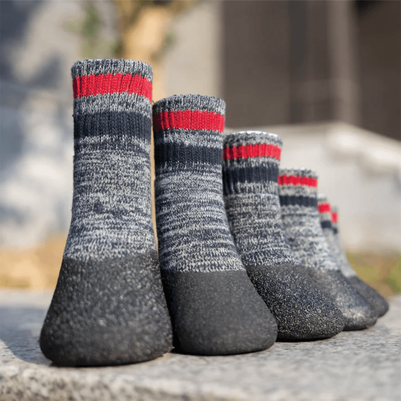Chaussettes confort antidérapantes et chaudes pour chien et chat