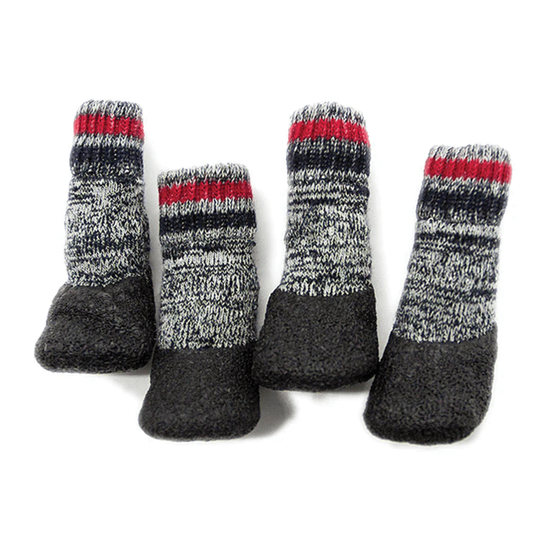 Chaussettes confort antidérapantes et chaudes pour chien et chat