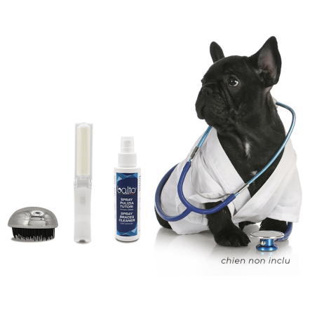 kit de nettoyage pour attelles pour animaux mikan