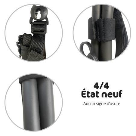 harnais de rechange arrière pour chariot roulant pour animaux reconditionné