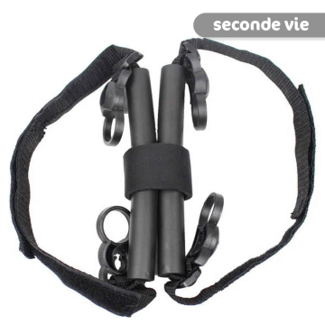 harnais de rechange arrière pour chariot roulant pour animaux reconditionné