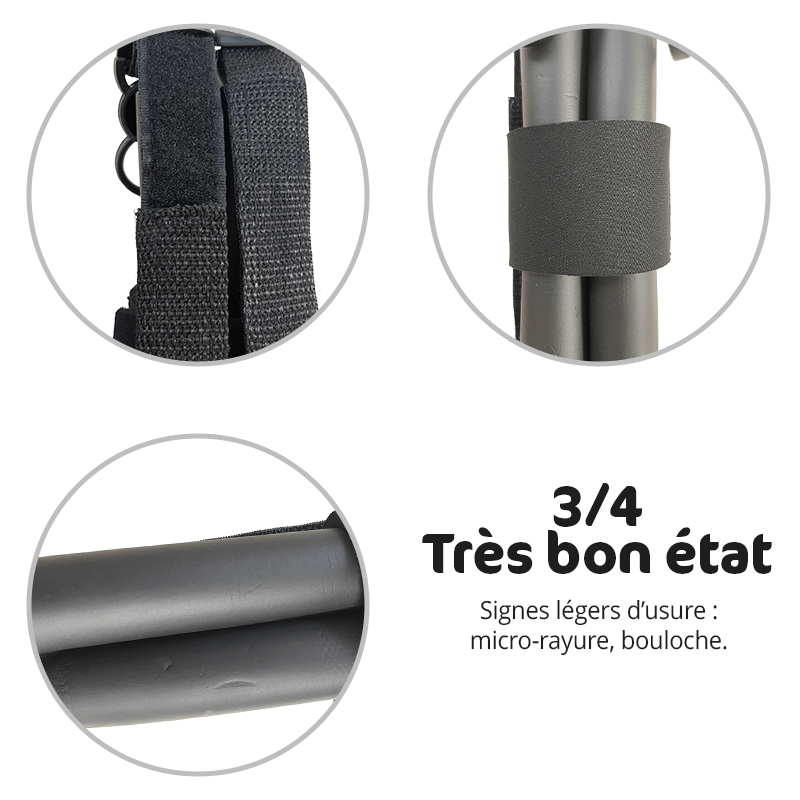 harnais de rechange arrière pour chariot roulant pour animaux reconditionné