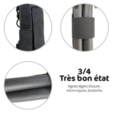 harnais de rechange arrière pour chariot roulant pour animaux reconditionné