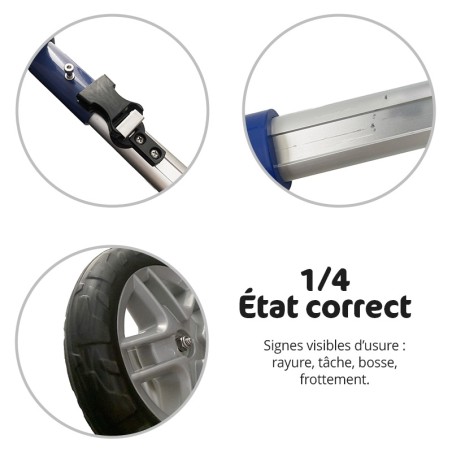 Chariot roulant pour chien handicapé reconditionné mikan