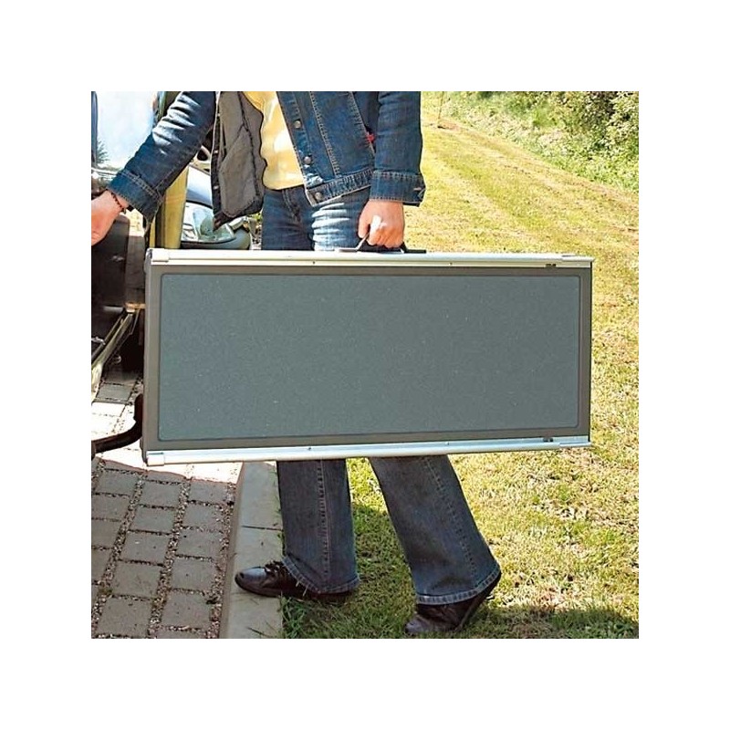 rampe d'accès en aluminium pour chien