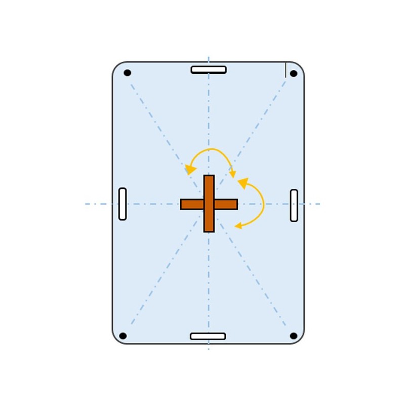 Planche d'équilibre pour animaux